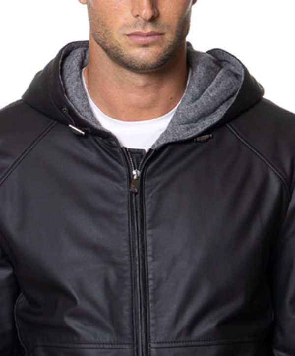 CORNELIANI GIUBBINO PELLE CRL5P73820100 NER-4