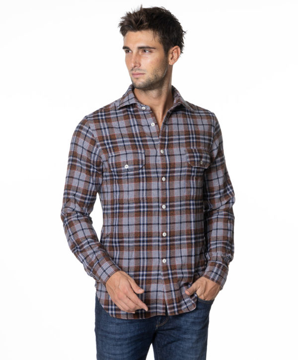 DOPPIAA CAMICIA DPAANTEROX4410 RUG-3