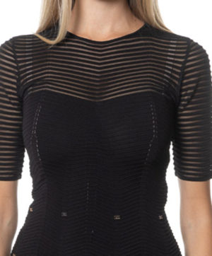 ELISABETTA FRANCHI ABITO CBAM03B46E2 NER-4