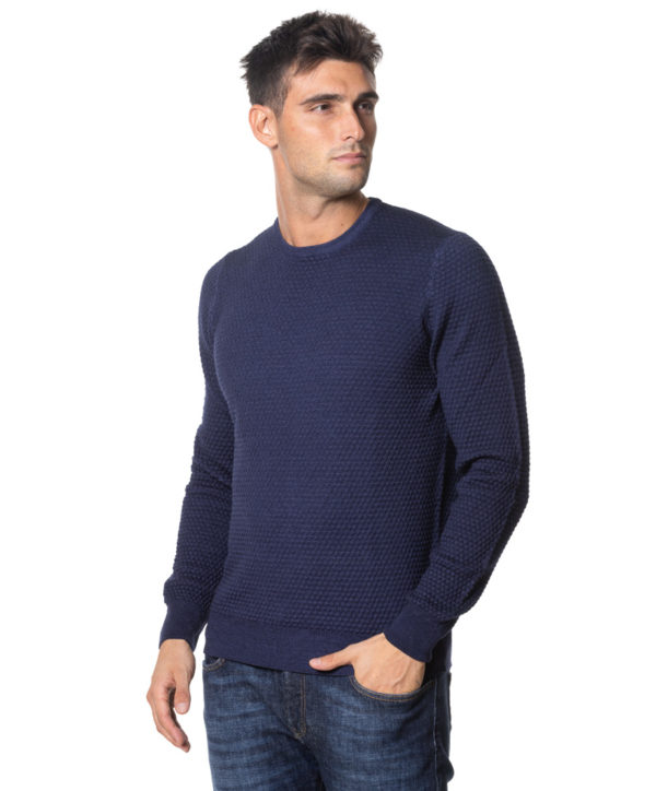 GRAN SASSO MAGLIA GR5710822751 BLU-3