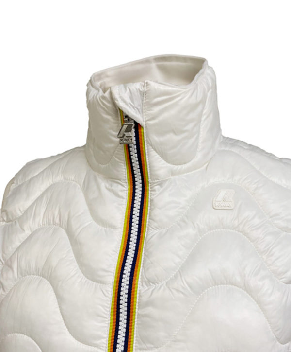 K-WAY GILET KYDW24K3122IW BIA-3