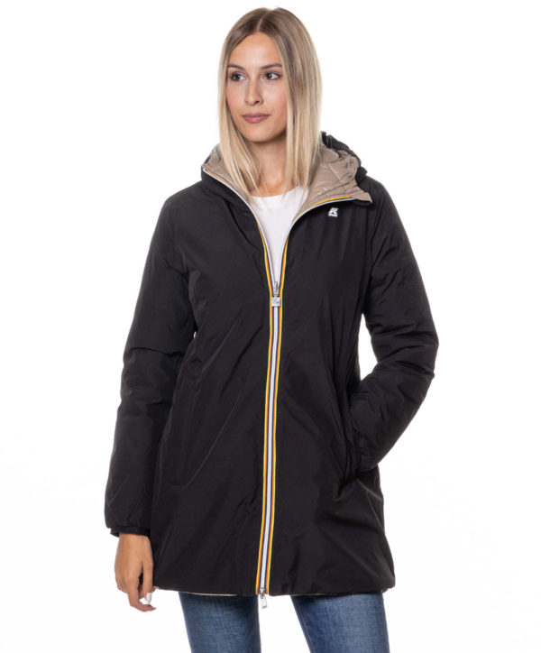 K-WAY GIUBBINO REVERSIBILE KYDW23K5126LW NER-3