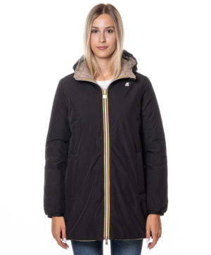 K-WAY GIUBBINO REVERSIBILE KYDW23K5126LW NER-1
