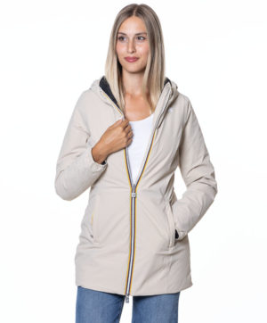 K-WAY GIUBBINO REVERSIBILE KYDW24K6128UW BEI-4