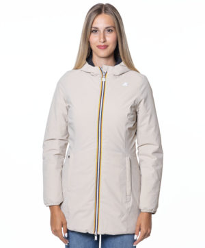 K-WAY GIUBBINO REVERSIBILE KYDW24K6128UW BEI-1