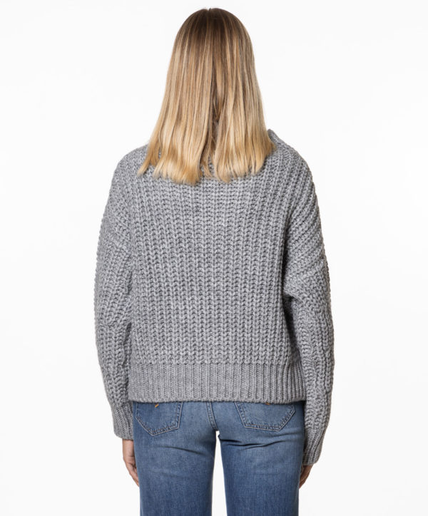 LIU JO MAGLIA LJCF4437MA329 GRE-2