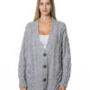 LIU JO MAXI CARDIGAN LJCF4248MA329 GRE-1