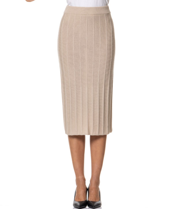 MaxMara LEISURE GONNA XLW23MELK BIA-1