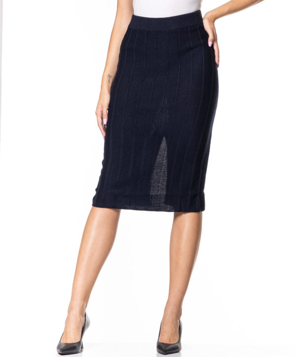 MaxMara LEISURE GONNA XLW23MELK BLU-3