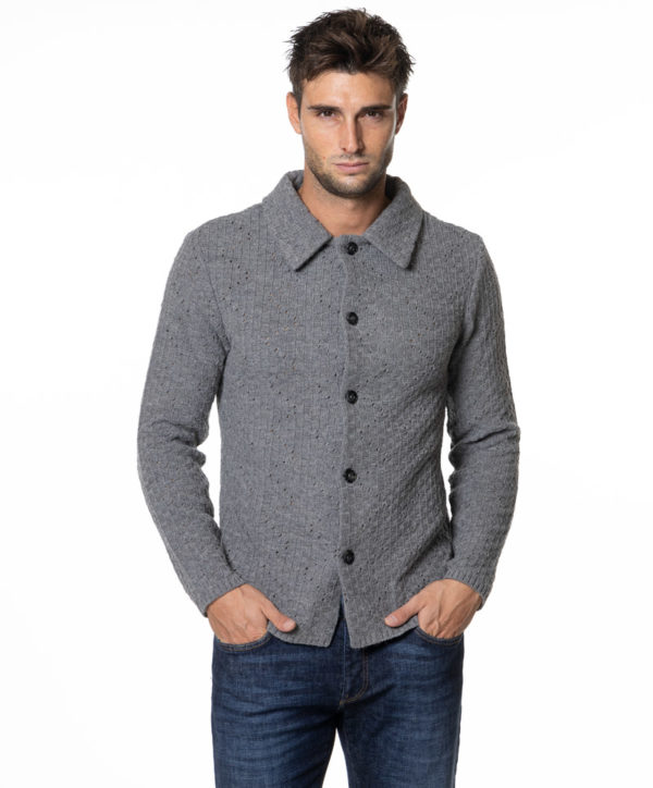OFFICINA36 CARDIGAN OFBG55 GRI-3