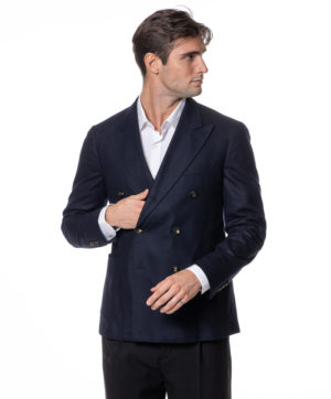 SANTANIELLO GIACCA SBE2718G7531MF BLU-3