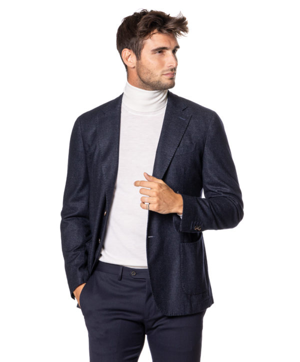 SANTANIELLO GIACCA SBTL2938GL7229MF BLU-3