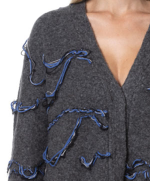 TELA CARDIGAN TLDE41871T214 FAN-4