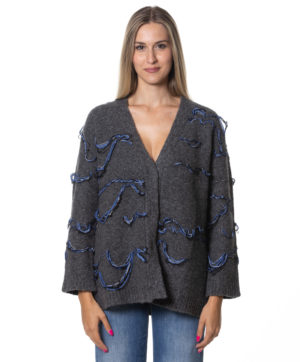 TELA CARDIGAN TLDE41871T214 FAN-1