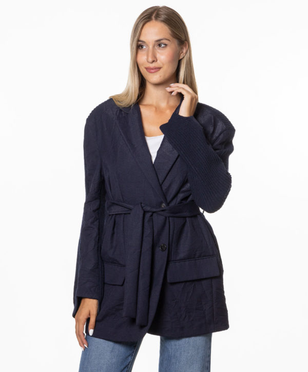 TELA GIACCA TLD0601010466 BLU-3