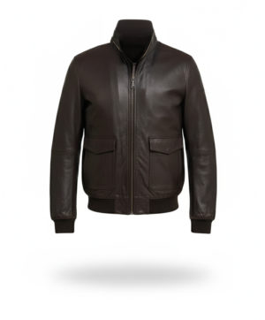 YES-ZEE BOMBER PELLE _ESJ832JG00 MOR-1