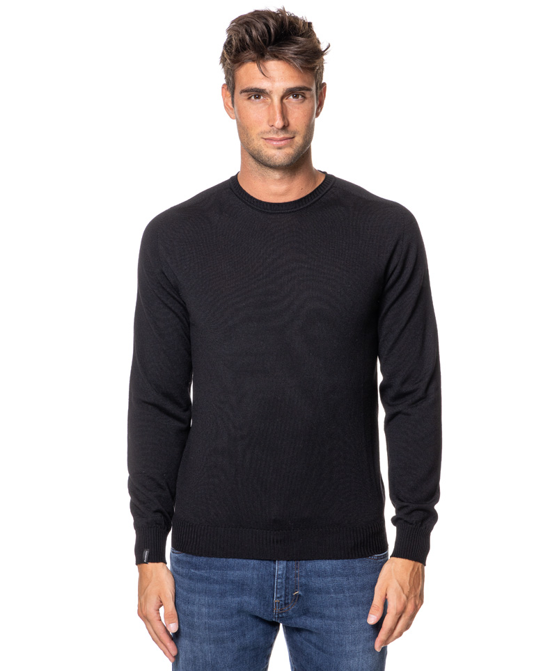 A-ROVESCIO MAGLIA RV2001 NER-1