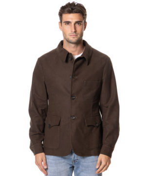 DOPPIAA OVERSHIRT DPAAKIMT7300 VES-1