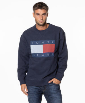 TOMMY HILFIGER FELPA TH19756 BLU-3