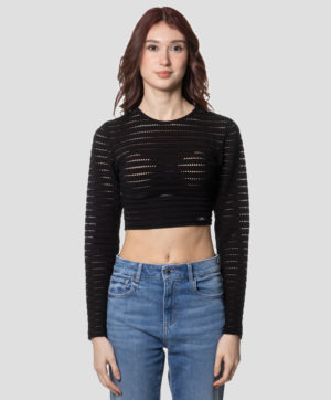 ELISABETTA FRANCHI MAGLIA CBMK66T52E2 NER-3