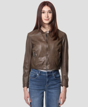 GIMO'S GIUBBINO PELLE GSD200068L GRI-3