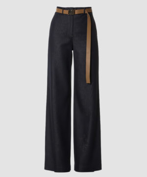 MaxMara STUDIO PANTALONE XSS25MURGE BLU-2