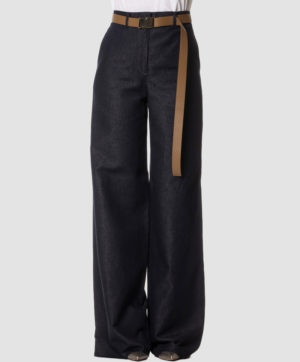 MaxMara STUDIO PANTALONE XSS25MURGE BLU-3